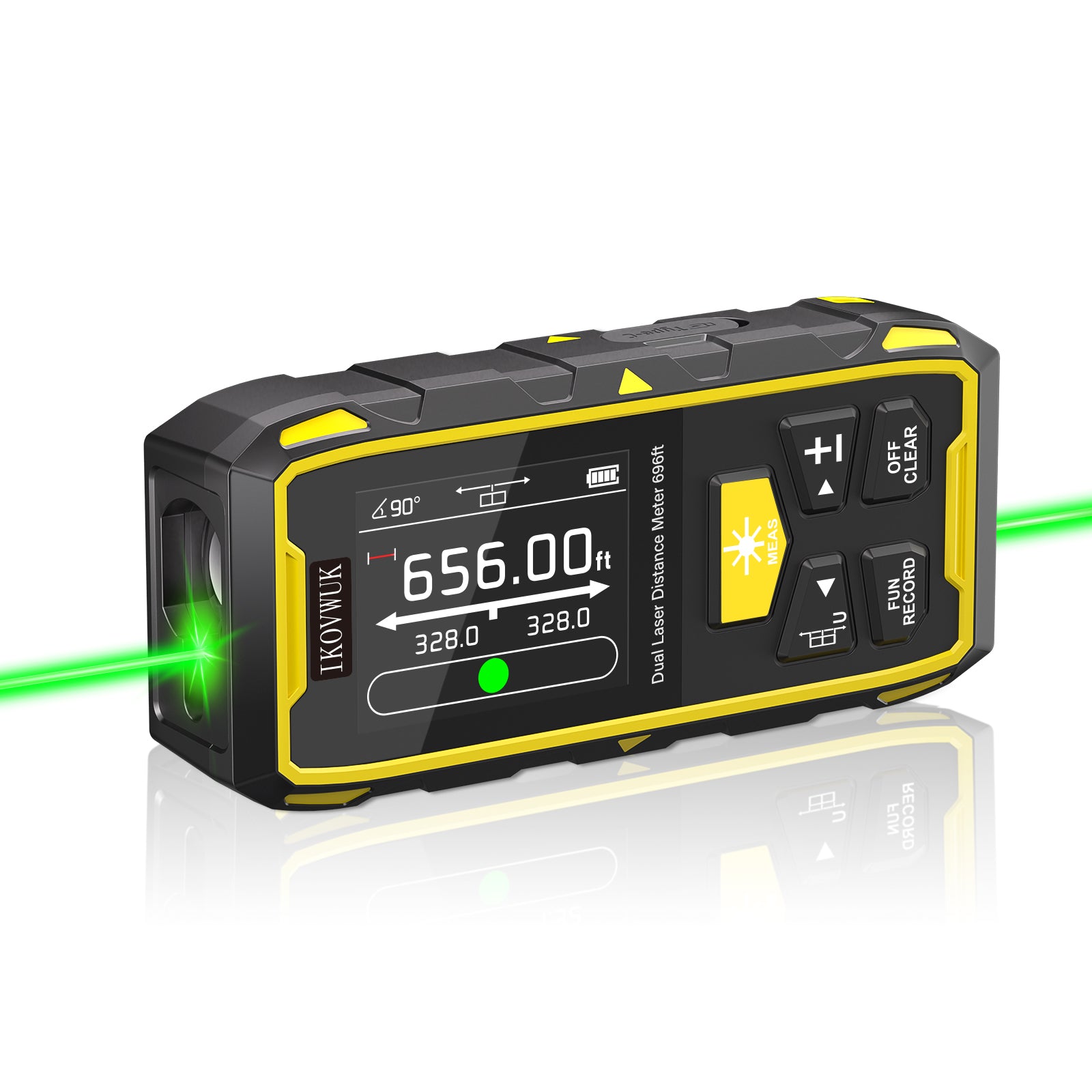 IKOVWUK Dual Green Laser Distance Meter-n